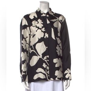LA DoubleJ Silk Twill Blouse L